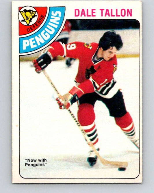 1978-79 O-Pee-Chee #146 Dale Tallon  Pittsburgh Penguins  V22977