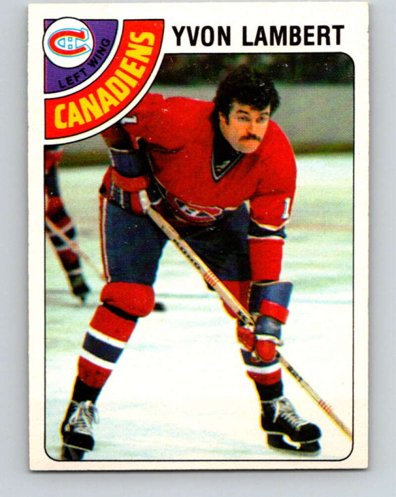 1978-79 O-Pee-Chee #147 Yvon Lambert  Montreal Canadiens  V22980