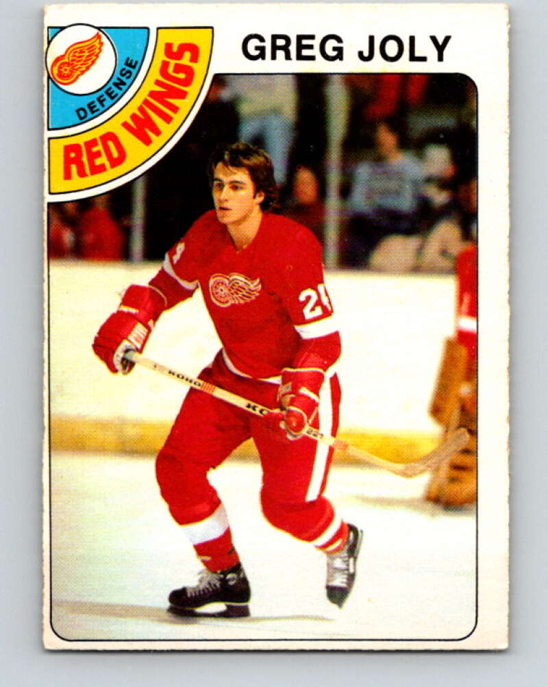 1978-79 O-Pee-Chee #148 Greg Joly  Detroit Red Wings  V22981