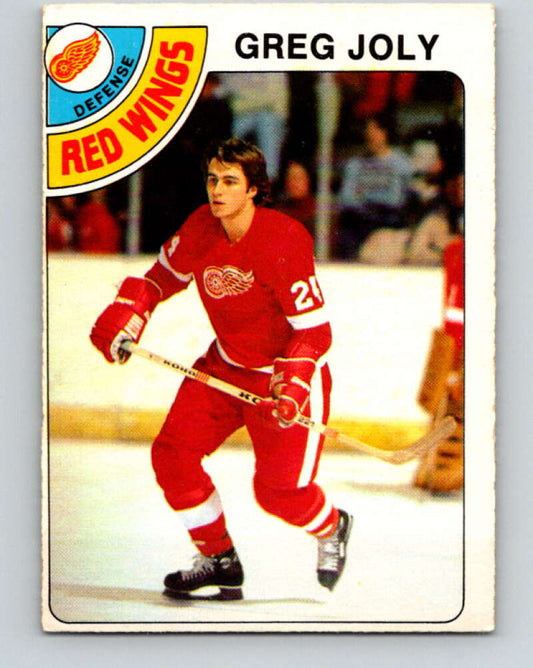 1978-79 O-Pee-Chee #148 Greg Joly  Detroit Red Wings  V22981
