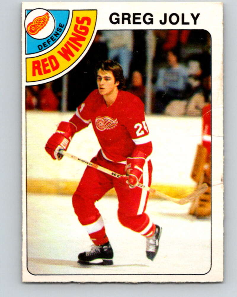 1978-79 O-Pee-Chee #148 Greg Joly  Detroit Red Wings  V22982