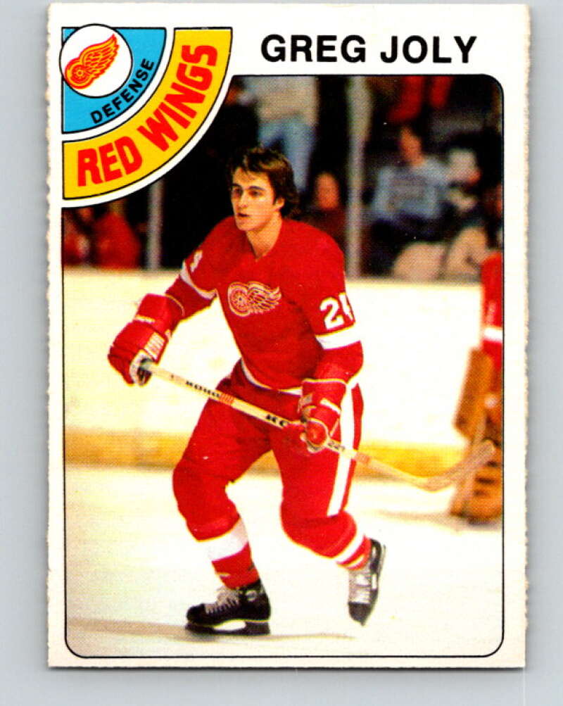 1978-79 O-Pee-Chee #148 Greg Joly  Detroit Red Wings  V22983
