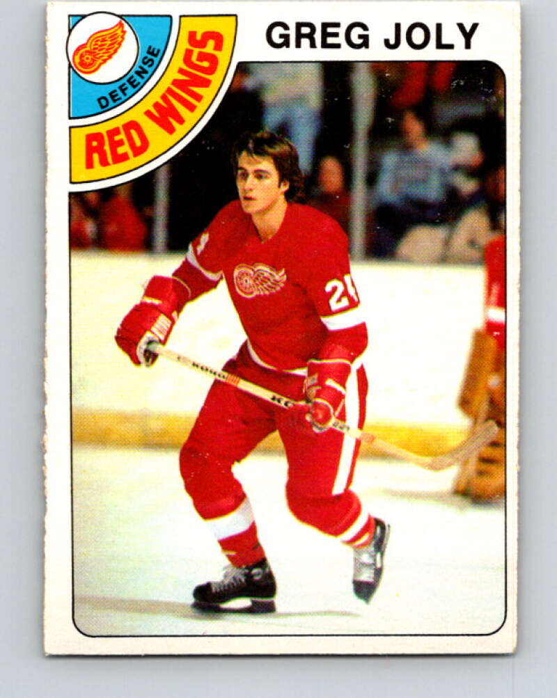1978-79 O-Pee-Chee #148 Greg Joly  Detroit Red Wings  V22984