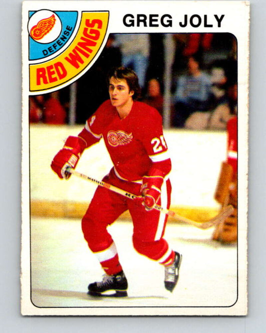 1978-79 O-Pee-Chee #148 Greg Joly  Detroit Red Wings  V22985