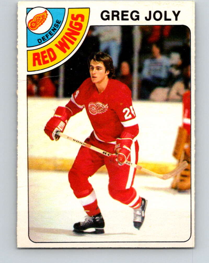 1978-79 O-Pee-Chee #148 Greg Joly  Detroit Red Wings  V22986