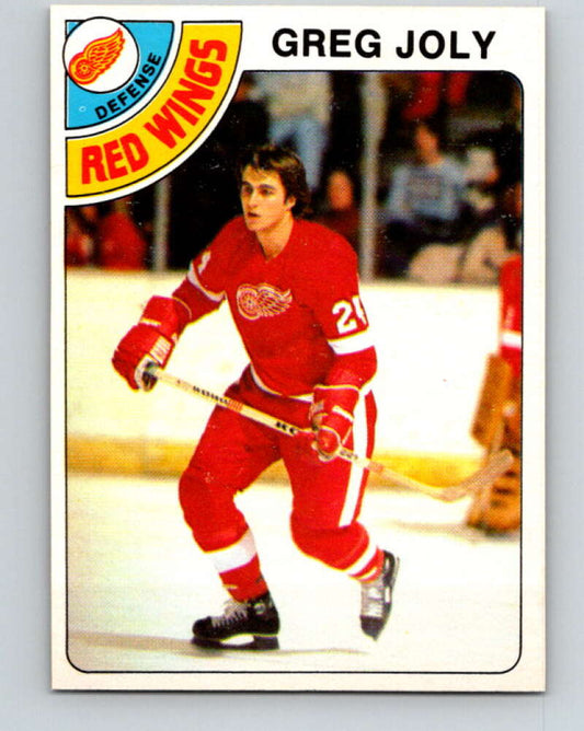 1978-79 O-Pee-Chee #148 Greg Joly  Detroit Red Wings  V22987
