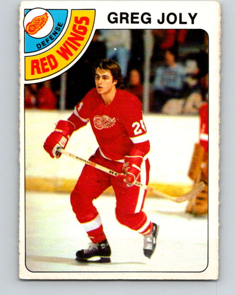 1978-79 O-Pee-Chee #148 Greg Joly  Detroit Red Wings  V22988