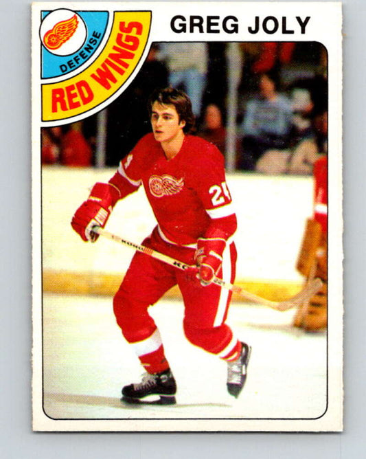 1978-79 O-Pee-Chee #148 Greg Joly  Detroit Red Wings  V22989