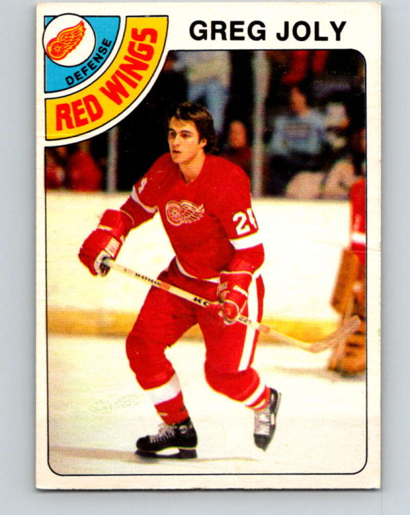 1978-79 O-Pee-Chee #148 Greg Joly  Detroit Red Wings  V22990