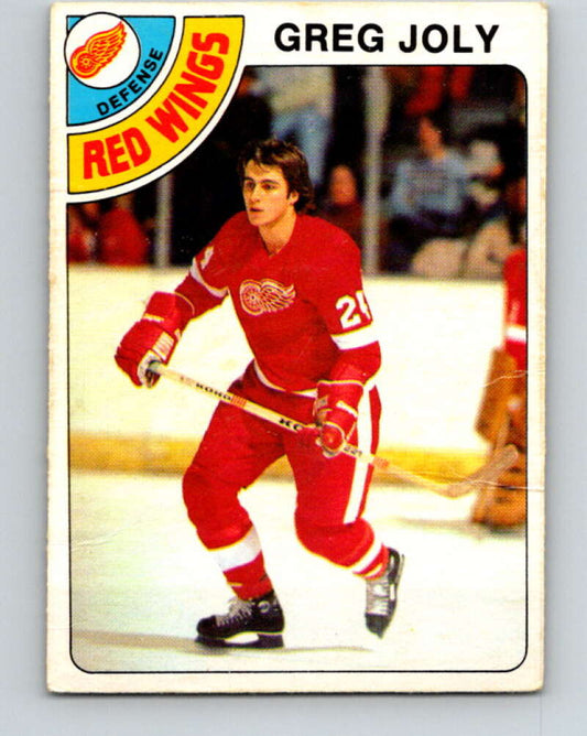 1978-79 O-Pee-Chee #148 Greg Joly  Detroit Red Wings  V22991