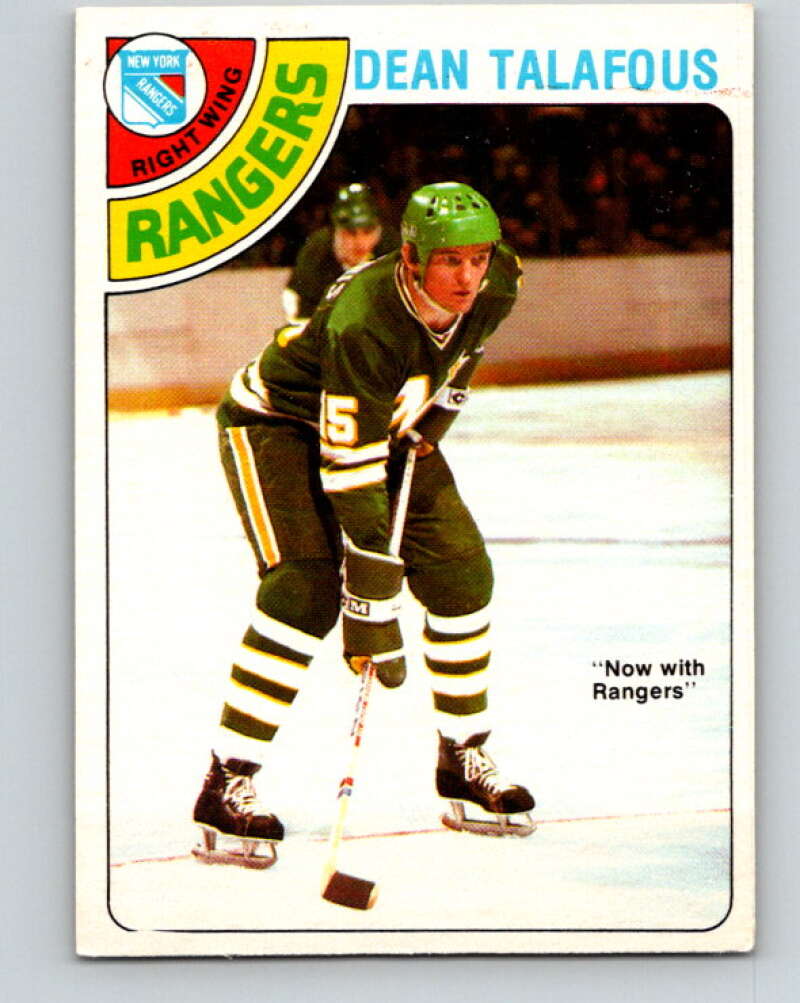 1978-79 O-Pee-Chee #149 Dean Talafous  New York Rangers  V22994
