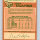 1978-79 O-Pee-Chee #149 Dean Talafous  New York Rangers  V22994