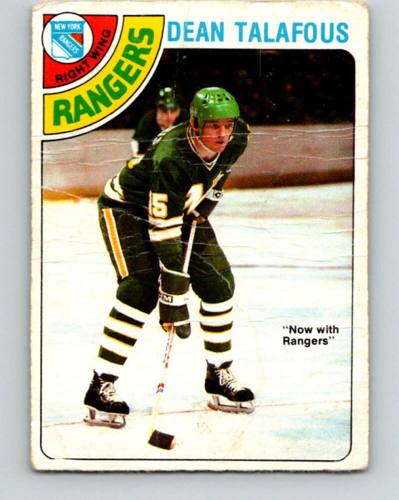 1978-79 O-Pee-Chee #149 Dean Talafous  New York Rangers  V22998
