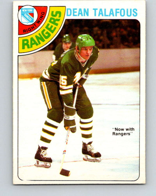 1978-79 O-Pee-Chee #149 Dean Talafous  New York Rangers  V23000