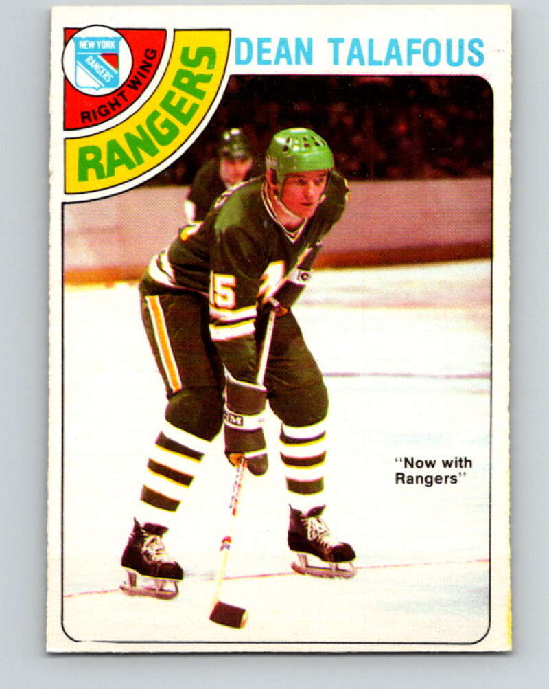 1978-79 O-Pee-Chee #149 Dean Talafous  New York Rangers  V23002