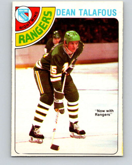 1978-79 O-Pee-Chee #149 Dean Talafous  New York Rangers  V23002