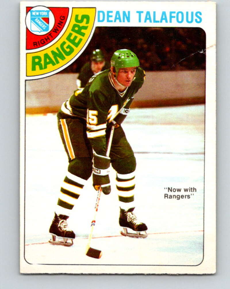 1978-79 O-Pee-Chee #149 Dean Talafous  New York Rangers  V23003