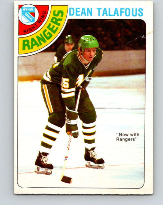 1978-79 O-Pee-Chee #149 Dean Talafous  New York Rangers  V23003