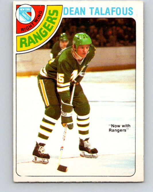 1978-79 O-Pee-Chee #149 Dean Talafous  New York Rangers  V23005
