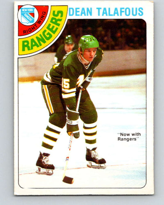 1978-79 O-Pee-Chee #149 Dean Talafous  New York Rangers  V23006