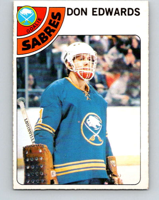 1978-79 O-Pee-Chee #150 Don Edwards AS  Buffalo Sabres  V23007
