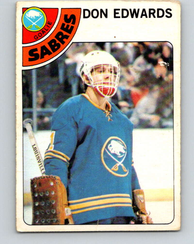 1978-79 O-Pee-Chee #150 Don Edwards AS  Buffalo Sabres  V23008