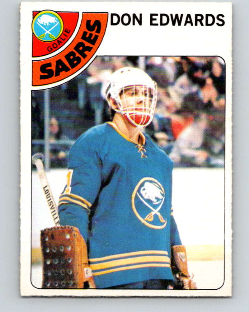 1978-79 O-Pee-Chee #150 Don Edwards AS  Buffalo Sabres  V23009