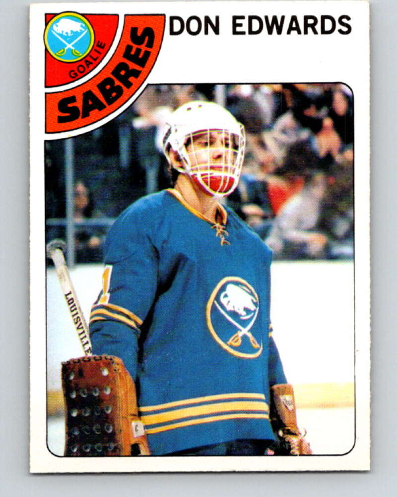 1978-79 O-Pee-Chee #150 Don Edwards AS  Buffalo Sabres  V23010