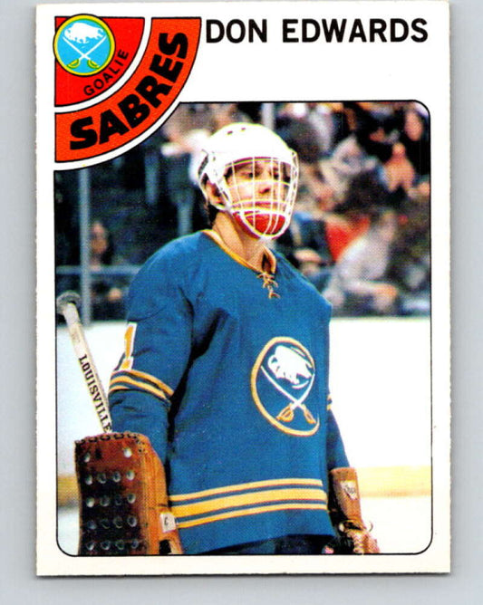 1978-79 O-Pee-Chee #150 Don Edwards AS  Buffalo Sabres  V23010