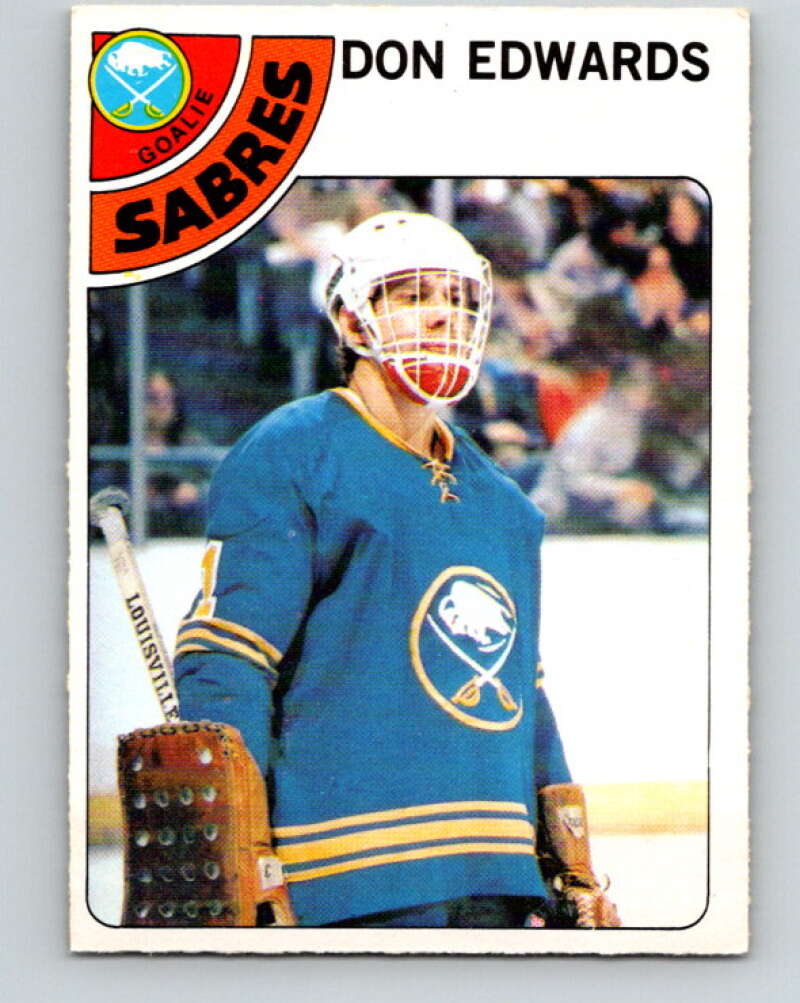1978-79 O-Pee-Chee #150 Don Edwards AS  Buffalo Sabres  V23012