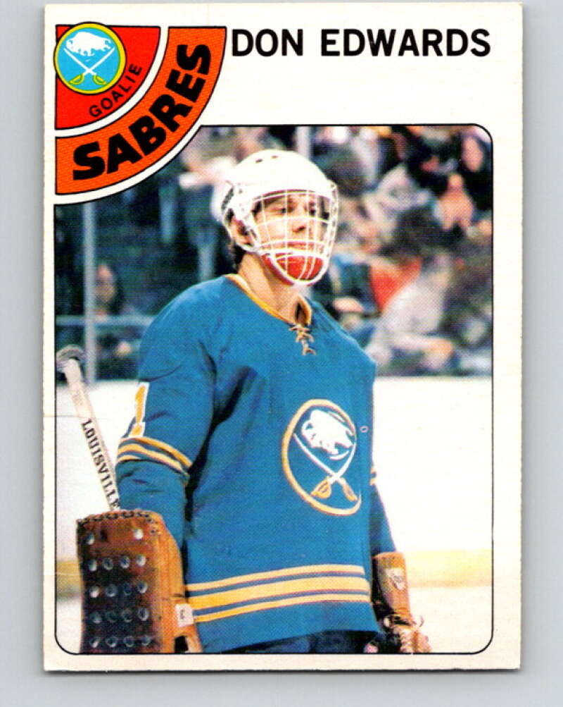 1978-79 O-Pee-Chee #150 Don Edwards AS  Buffalo Sabres  V23013