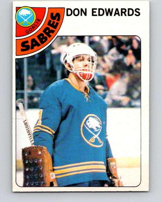 1978-79 O-Pee-Chee #150 Don Edwards AS  Buffalo Sabres  V23013