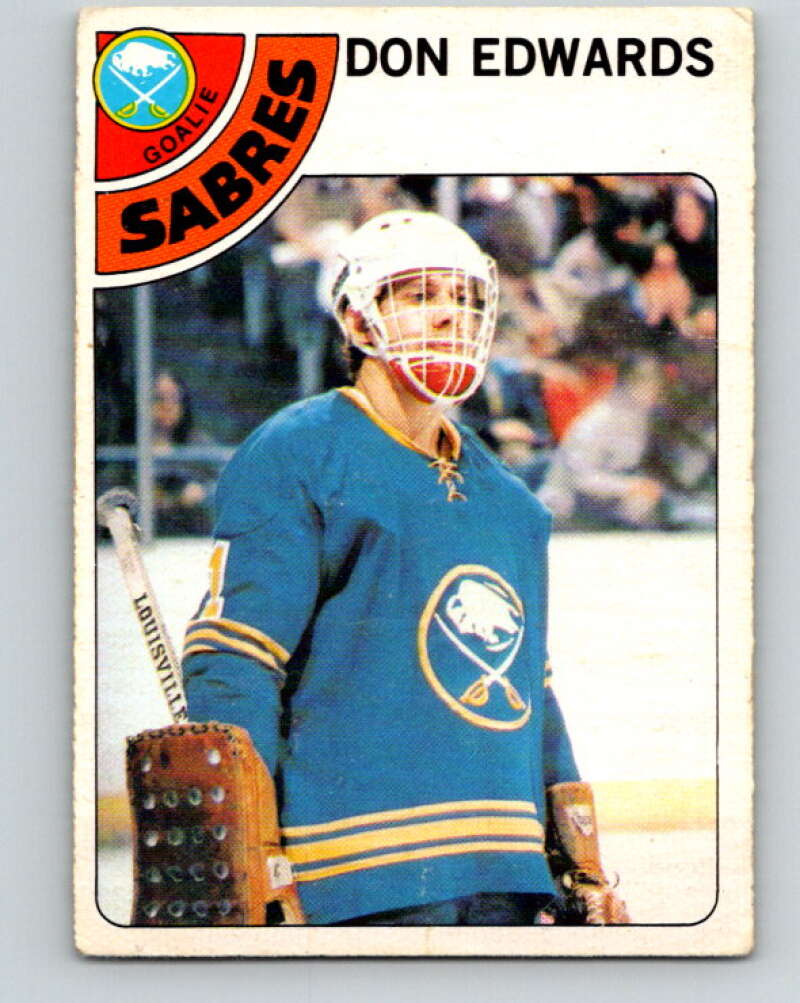 1978-79 O-Pee-Chee #150 Don Edwards AS  Buffalo Sabres  V23014