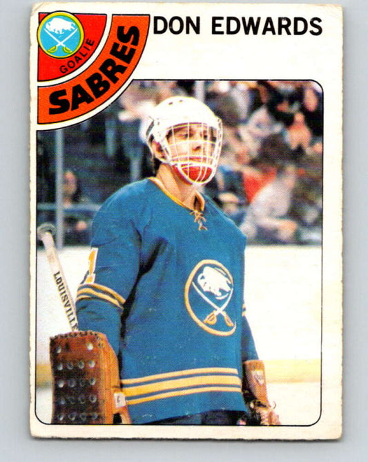 1978-79 O-Pee-Chee #150 Don Edwards AS  Buffalo Sabres  V23015