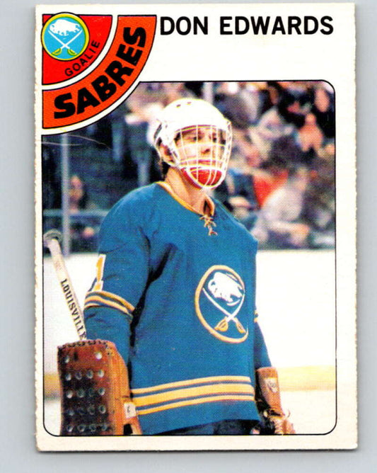 1978-79 O-Pee-Chee #150 Don Edwards AS  Buffalo Sabres  V23016