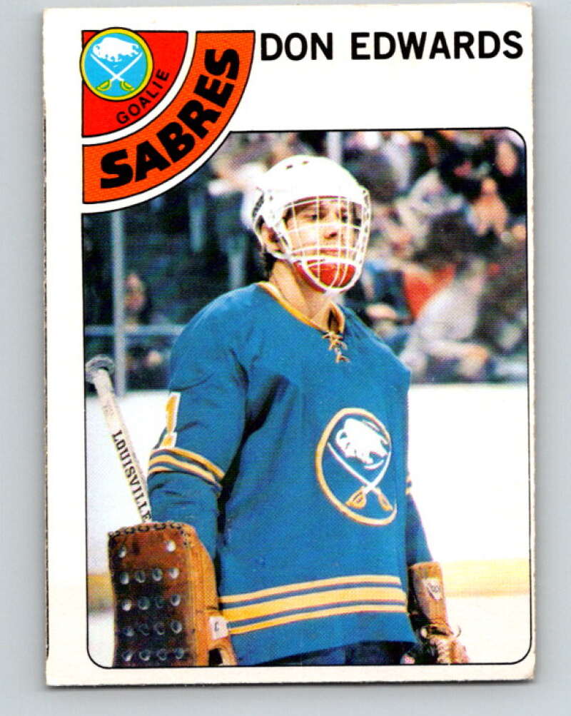 1978-79 O-Pee-Chee #150 Don Edwards AS  Buffalo Sabres  V23017