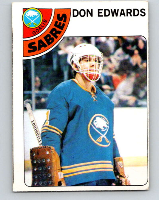 1978-79 O-Pee-Chee #150 Don Edwards AS  Buffalo Sabres  V23017