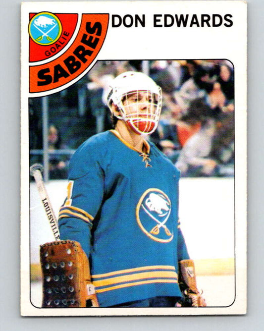 1978-79 O-Pee-Chee #150 Don Edwards AS  Buffalo Sabres  V23019