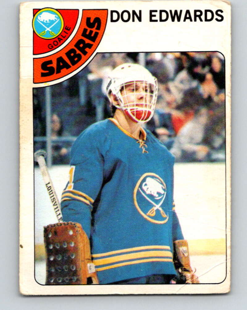 1978-79 O-Pee-Chee #150 Don Edwards AS  Buffalo Sabres  V23020