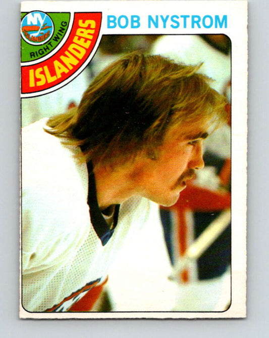 1978-79 O-Pee-Chee #153 Bob Nystrom  New York Islanders  V23052