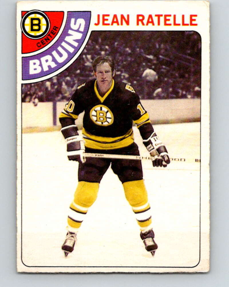 1978-79 O-Pee-Chee #155 Jean Ratelle  Boston Bruins  V23073