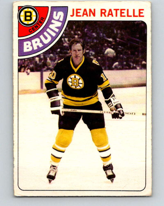 1978-79 O-Pee-Chee #155 Jean Ratelle  Boston Bruins  V23078