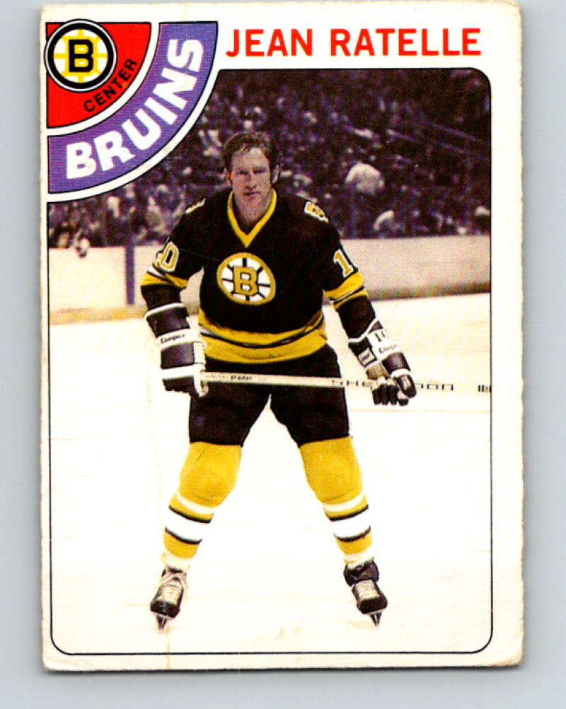 1978-79 O-Pee-Chee #155 Jean Ratelle  Boston Bruins  V23079