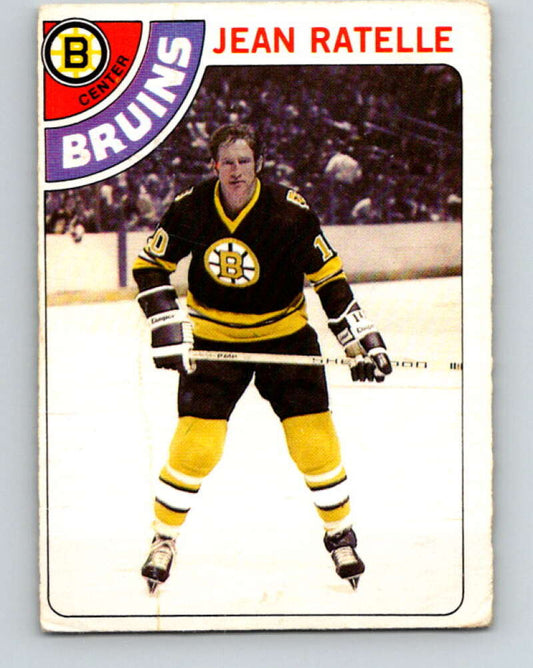 1978-79 O-Pee-Chee #155 Jean Ratelle  Boston Bruins  V23079