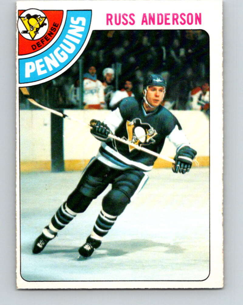 1978-79 O-Pee-Chee #156 Russ Anderson RC Rookie Penguins  V23082