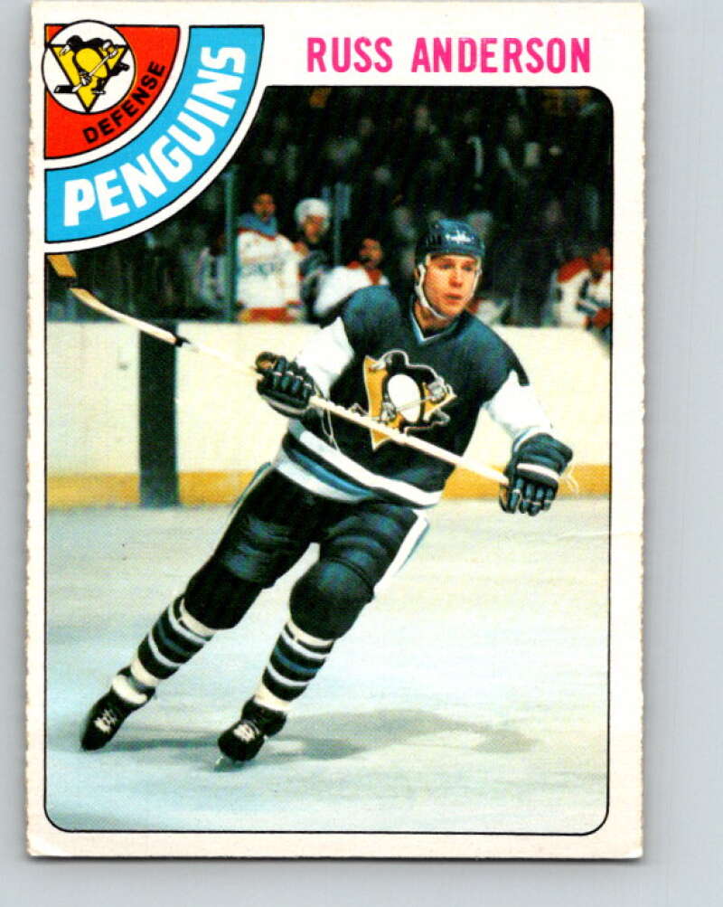 1978-79 O-Pee-Chee #156 Russ Anderson RC Rookie Penguins  V23088