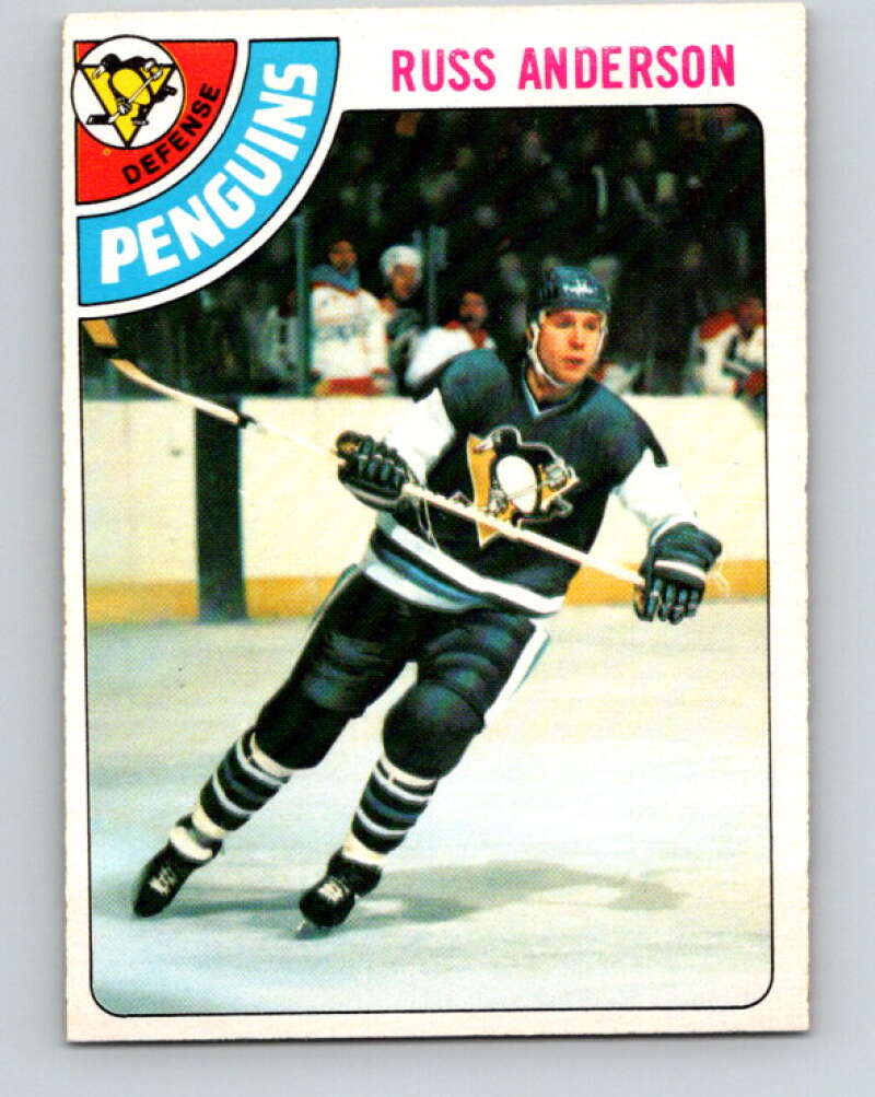 1978-79 O-Pee-Chee #156 Russ Anderson RC Rookie Penguins  V23090