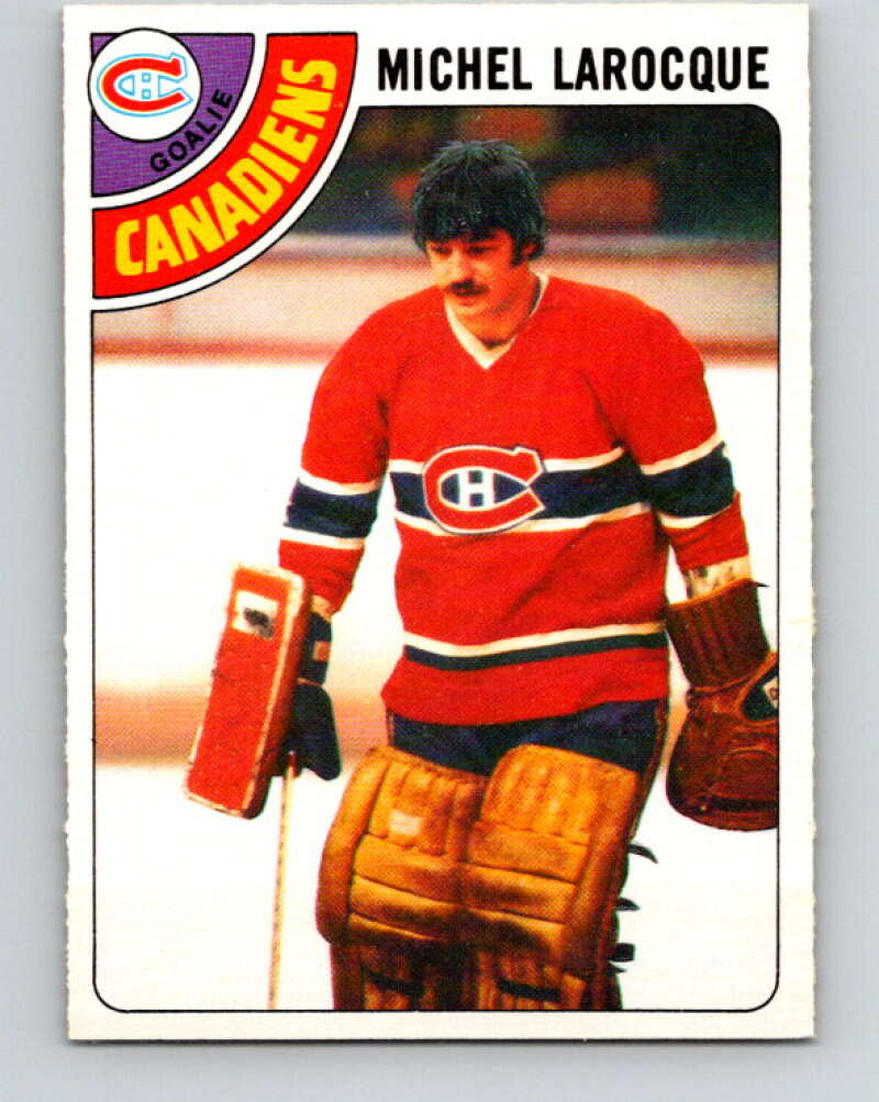 1978-79 O-Pee-Chee #158 Michel Larocque  Montreal Canadiens  V23106