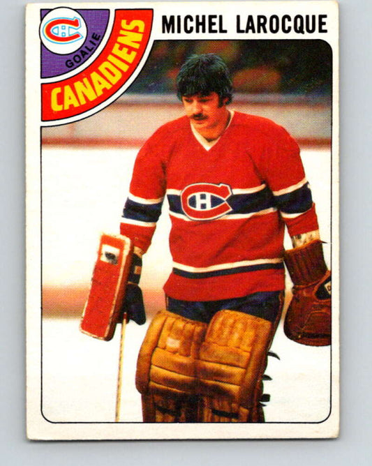 1978-79 O-Pee-Chee #158 Michel Larocque  Montreal Canadiens  V23107