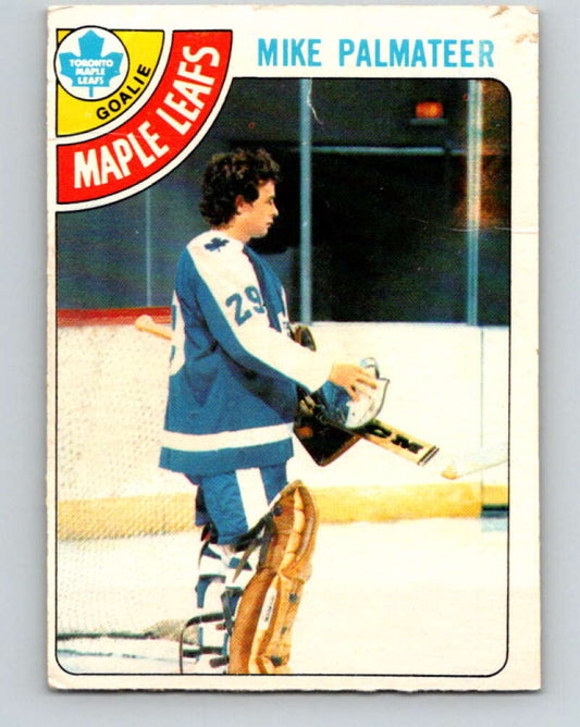 1978-79 O-Pee-Chee #160 Mike Palmateer  Toronto Maple Leafs  V23126